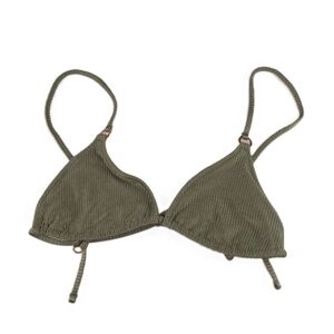 Aerie Olive Green Triangle Swim Coverup